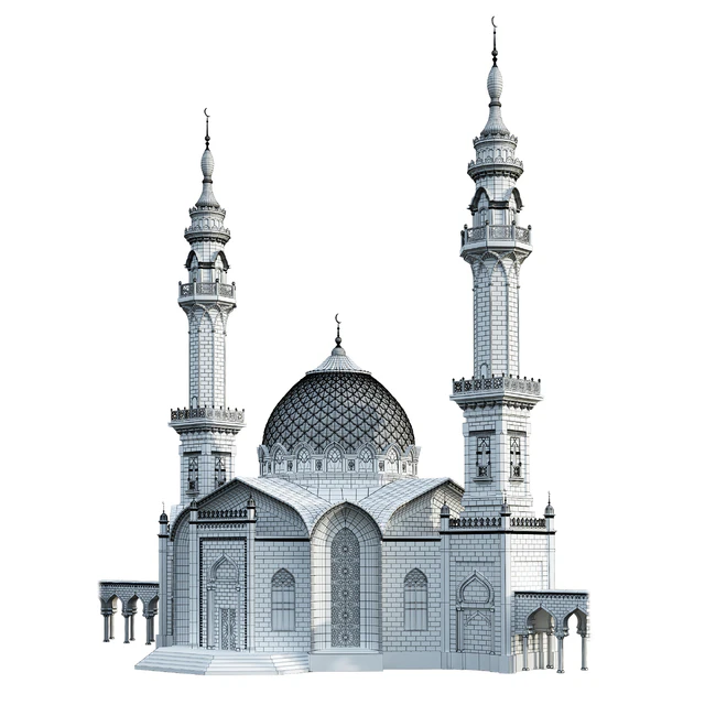 White mosque — Descargar