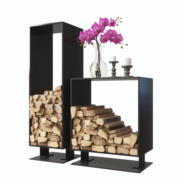 Firewood Storage Rack-set — Descargar