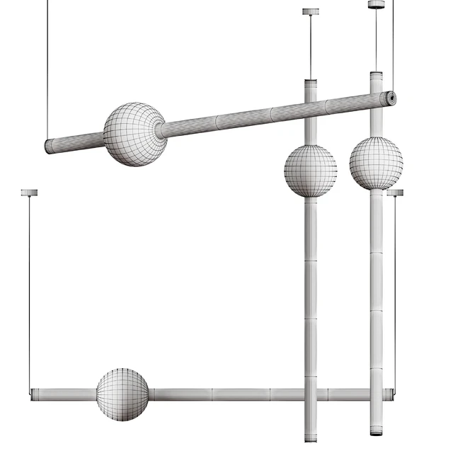 Orion Globe Linear Suspension Light by Lee Broom — Descargar