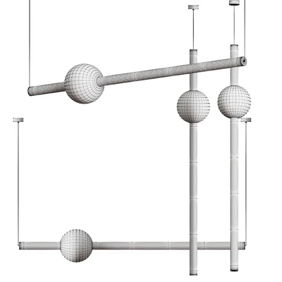 Orion Globe Linear Suspension Light by Lee Broom — Ver 5