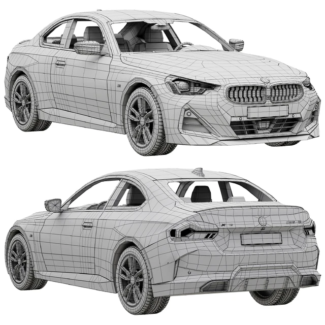BMW M240i Coupe G42 2022 — Скачать