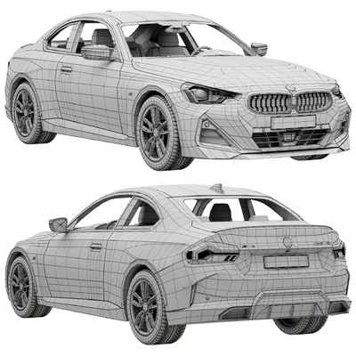 BMW M240i Coupe G42 2022 — Вид 3