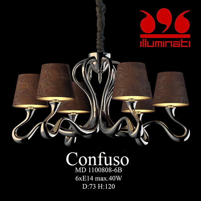 Люстра Illuminati MD1100808-6B Confuso — Скачать