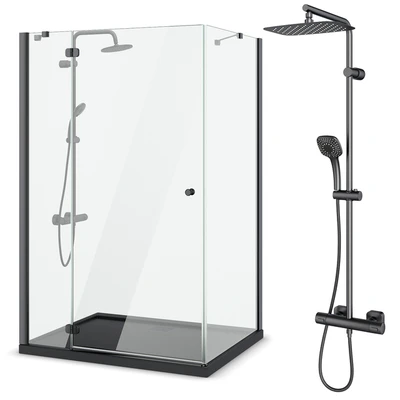 Shower enclosures Radaway | Torrenta black — Ver 3