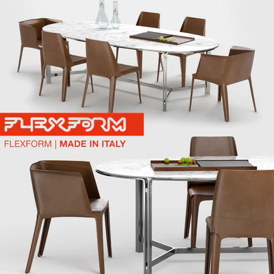 Flexform Dining Set — Ver 1