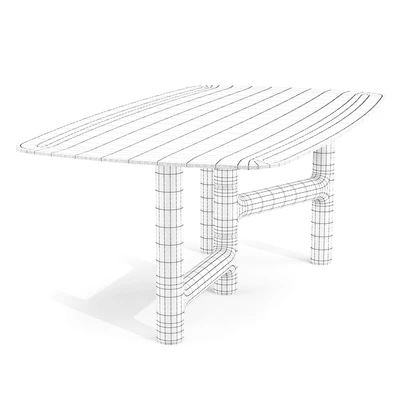 Bonaldo: Pivot - Dining Tables Set-01 — Ver 4