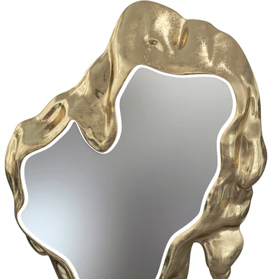 Crete luxury art design Melted Mirror Vertical — Вид 2