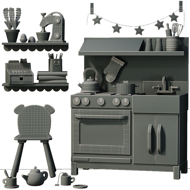 MILTON & GOOSE Play Kitchen Toy and Decor for kids — Descargar