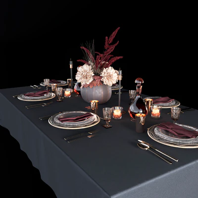 Table setting 2 — Ver 3