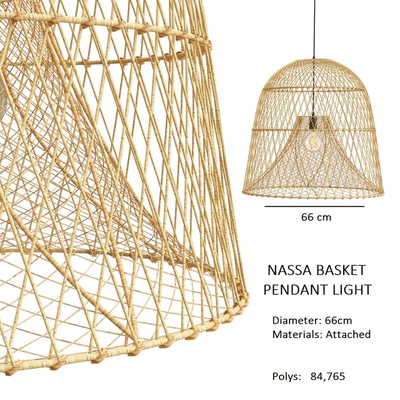 Collection rattan pendant lights — Вид 3
