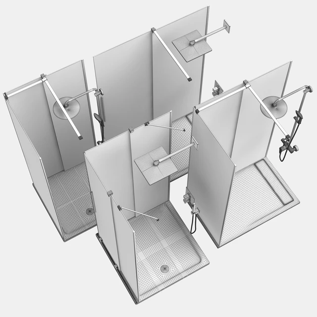 Shower enclosures Radaway | Furo gold set 115 — Descargar