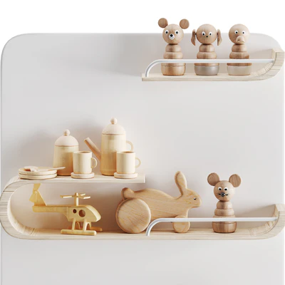 Children room. Decor set 04 — Ver 2