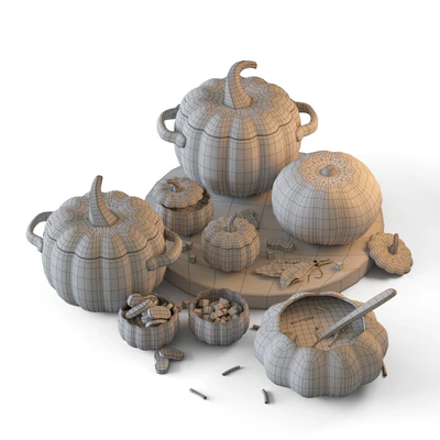 Pumpkin set — Вид 3