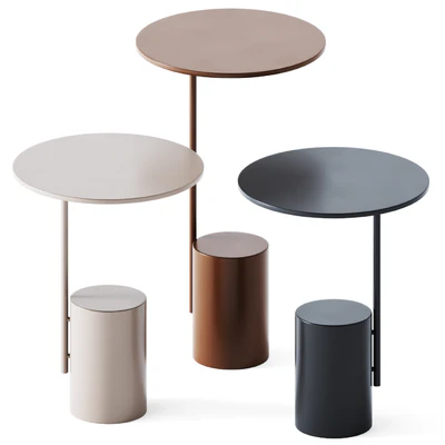 Metal Coffee Table Xaxa by Quinti Sedute — Ver 2