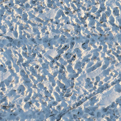 Grass under the snow (material) — Ver 2