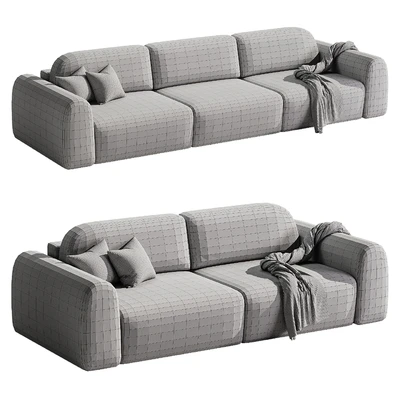Straight sofa Lilt 2 round | Divan.ru — Ver 3