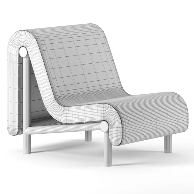 Melt Lounge Chair by Bower Studio — Descargar