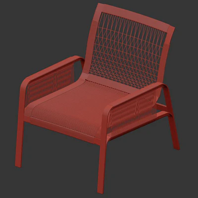 Holly Hunt Caracal Lounge chair — Ver 3