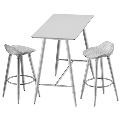 Bar table and chair Jysk Bryne, Bessho — Ver 2