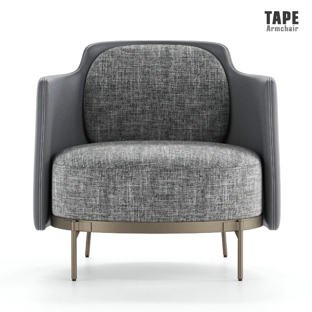 Minotti TAPE Armchair — Скачать