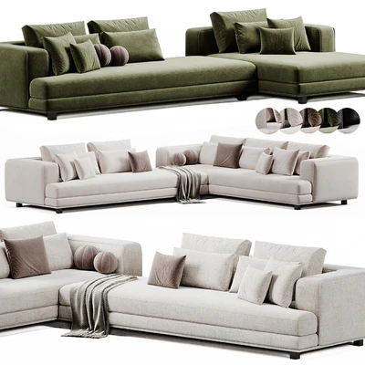 Arbiter Sofa By Maxalto | Диван — Вид 2