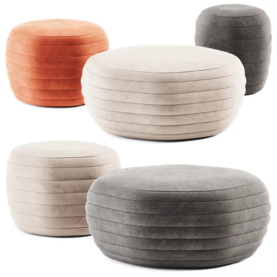 GALEATA Round Pouf by Paola Zani / Пуф — Вид 1