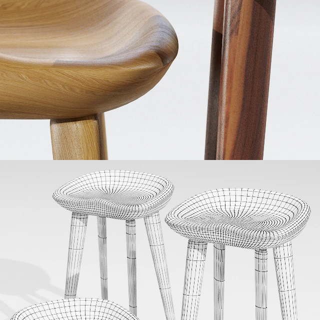 Bassamfellows Tractor Stool — Descargar