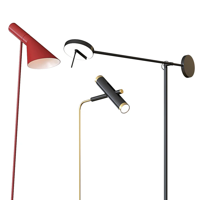 A set of floor lamps. Favorite. Louis Poulsen GROK — Descargar