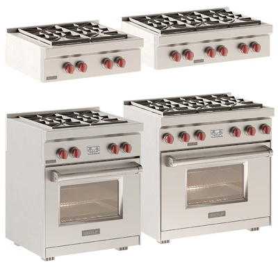 American Style Wolf Oven 30.36 Inches — Ver 2