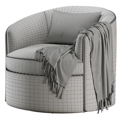 Coco Republic Luna Swivel Chair — Ver 4