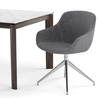 Igloo chair and Alpha table - Calligaris — Ver 4