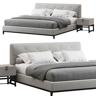 Andersen Quilt Bed by Minotti — Ver 1