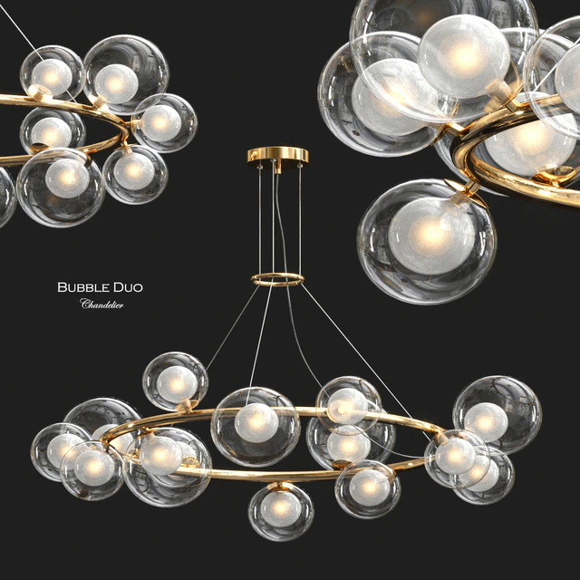 Bubble Duo Chandelier by Freya — Descargar