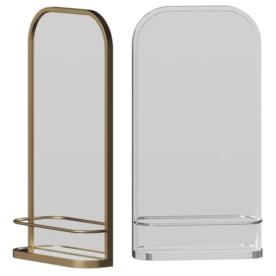 Seamless Wall Shelf Mirror by West Elm — Вид 1