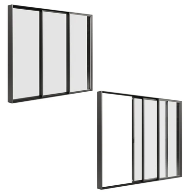 A set of sliding Metal Windows-Doors. — Вид 3