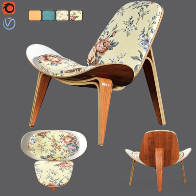 smile shell chair — Ver 3