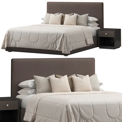 Frame Headboard Bed — Ver 1
