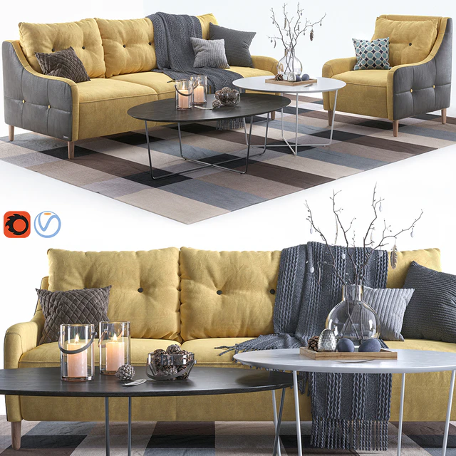 Jenson armchair and sofa #1 — Descargar