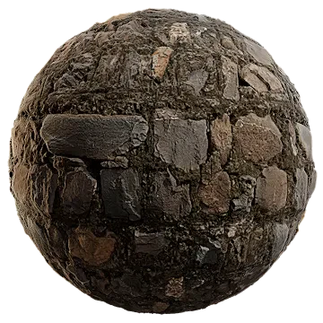 mossy stone wall 014 — Descargar