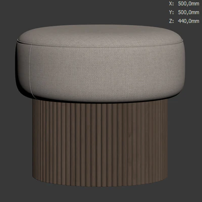 Bench and pouf Nala By Westwing Collection — Ver 3