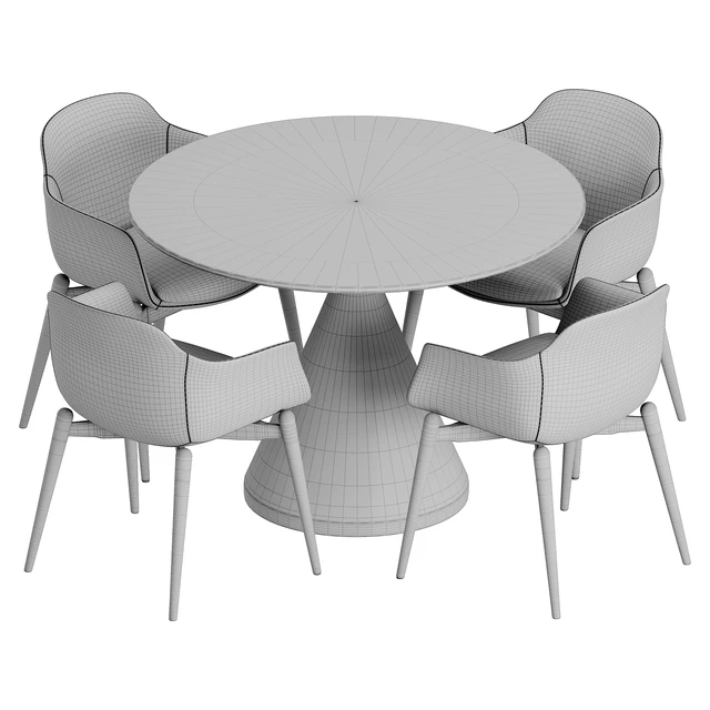 Marelli & West elm Silhouette dining set — Descargar