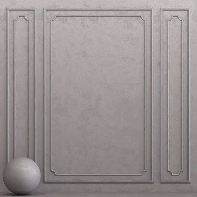Decorative plaster with molding 15 — Download