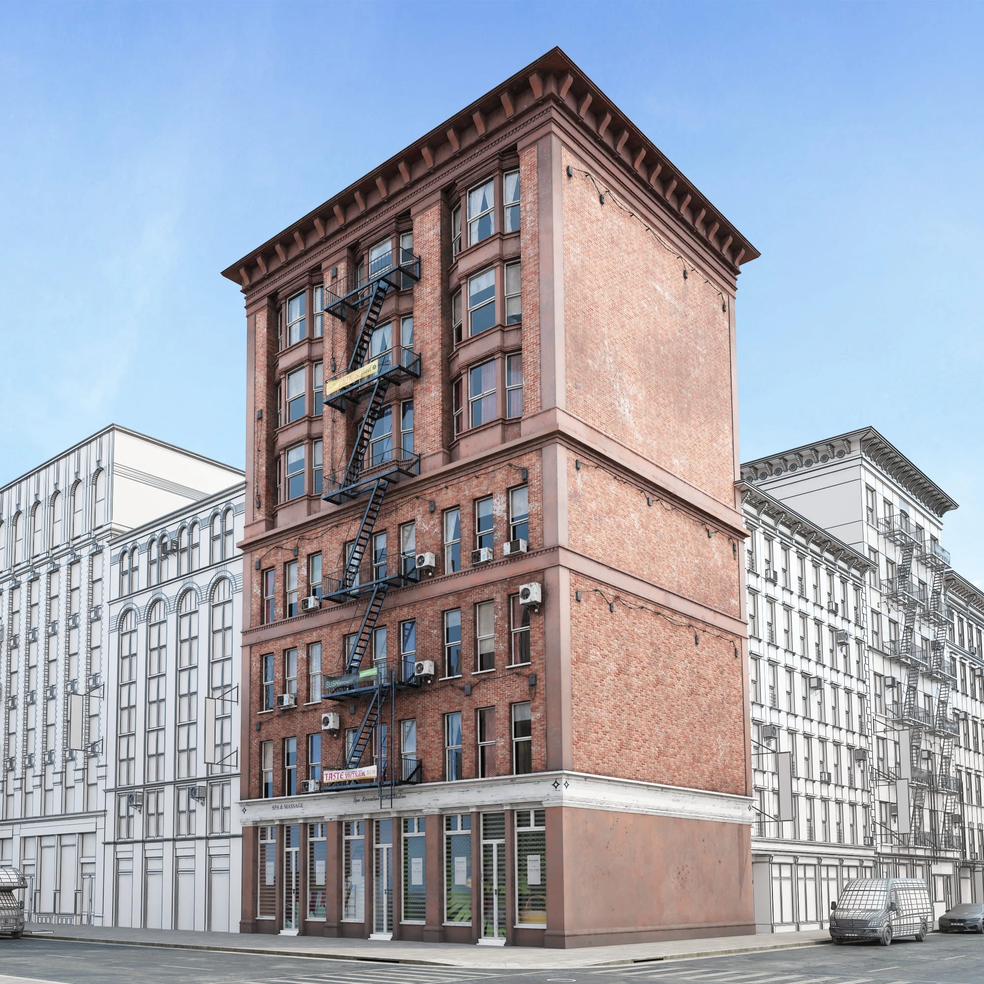 new york style buildings 030 — Скачать