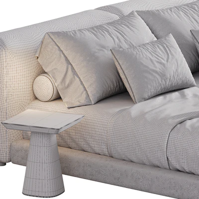 Bed Living Divani SOFTWALL — Ver 4