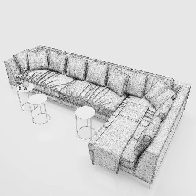 Sofa B&B ITALIA RAY — Descargar