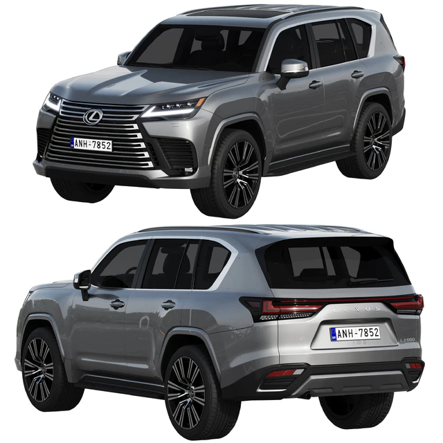 Lexus LX600 2022 — Скачать