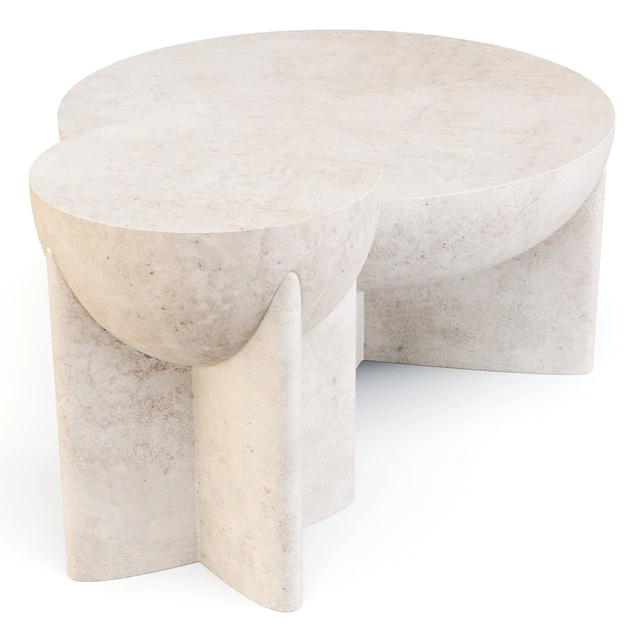 West Elm: Monti Lava Stone - Coffee and Side Table — Descargar