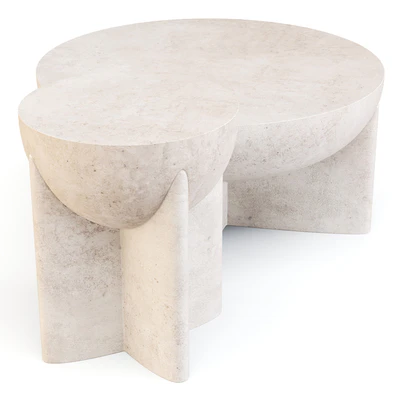 West Elm: Monti Lava Stone - Coffee and Side Table — Ver 2