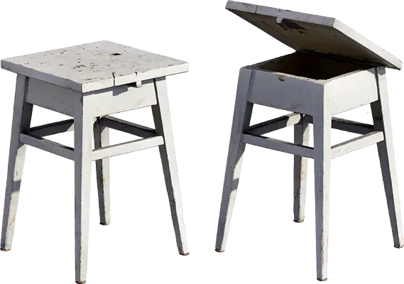 wooden storage stool 001 — Скачать