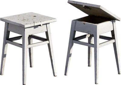 wooden storage stool 001 — Скачать